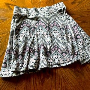 Vintage Pink by Victoria’s Secret Aztec print skirt